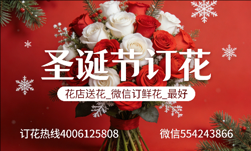吉林磐石市花店送花_微信订鲜花_圣诞节订花_最好? 吉林磐石市花店